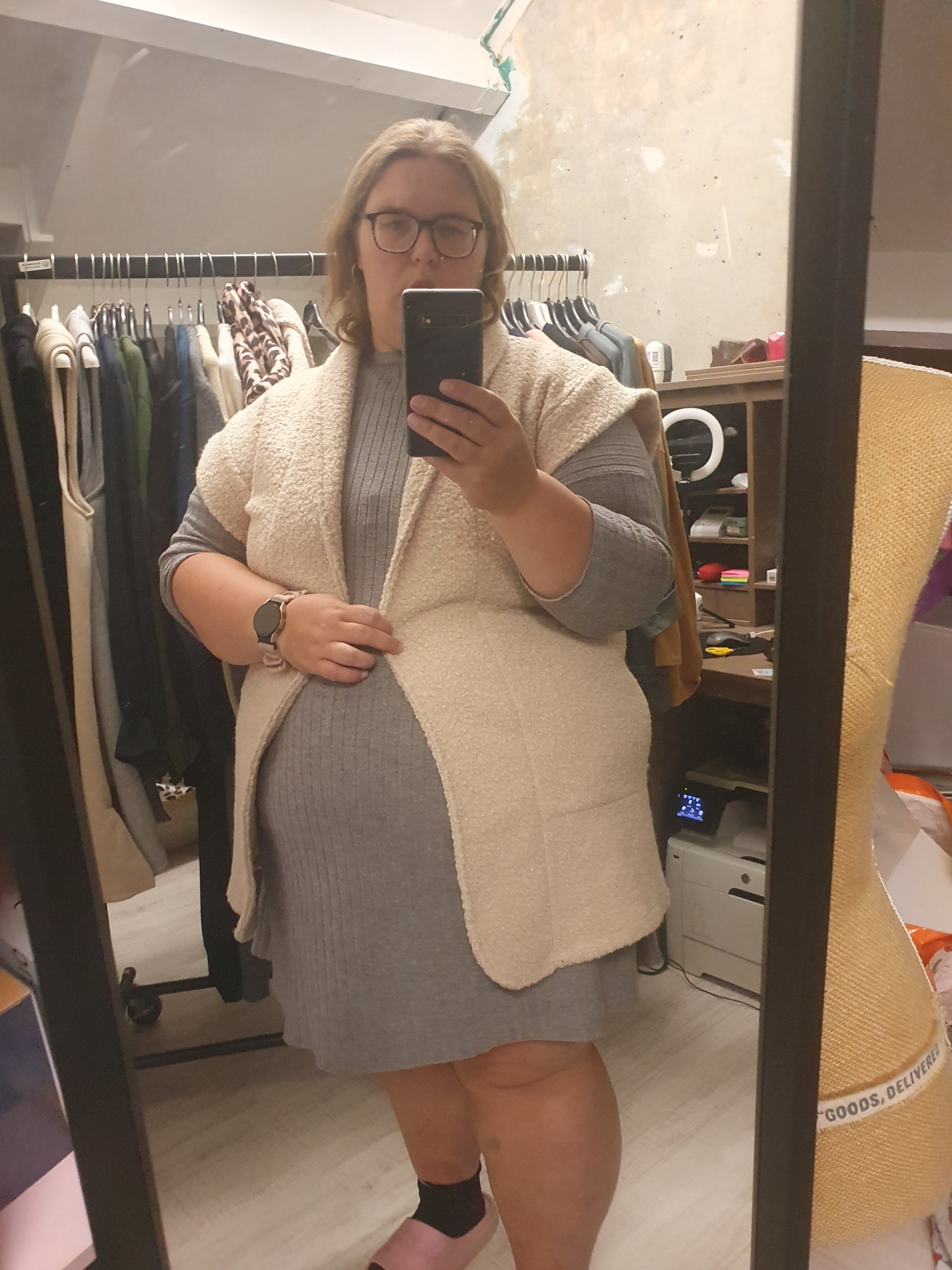 Dames vest met zakken