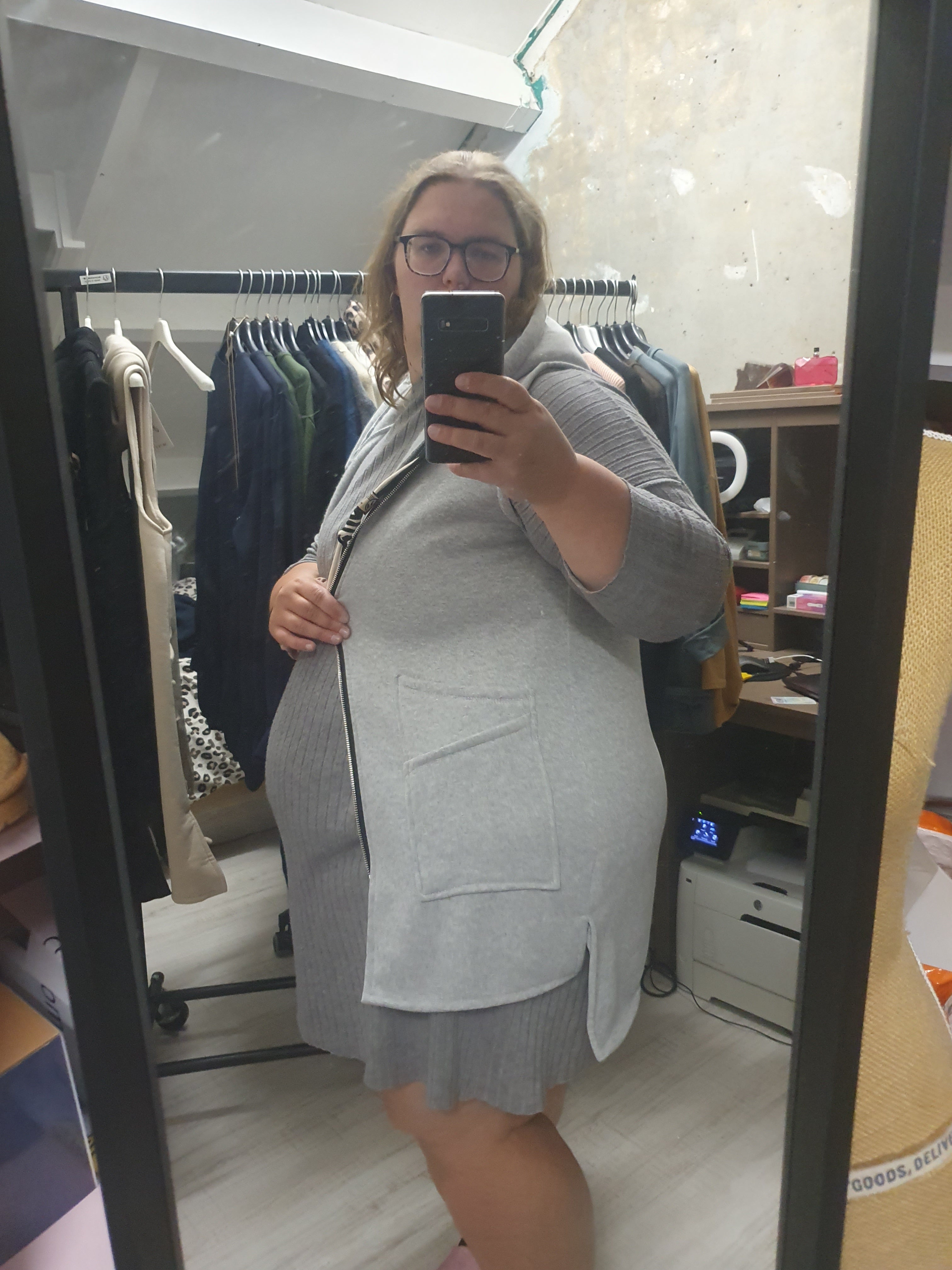 Dames vest met zakken