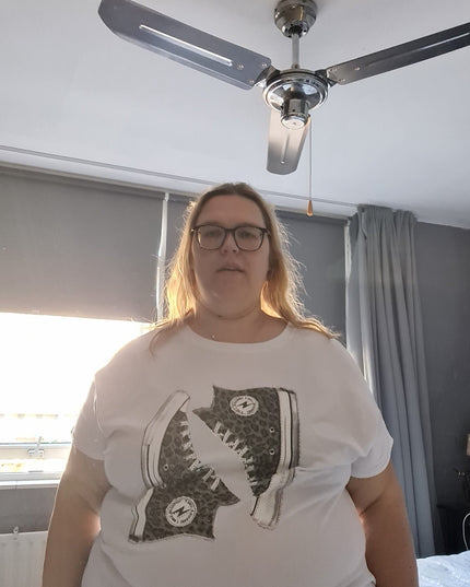 T-shirt panter schoenen