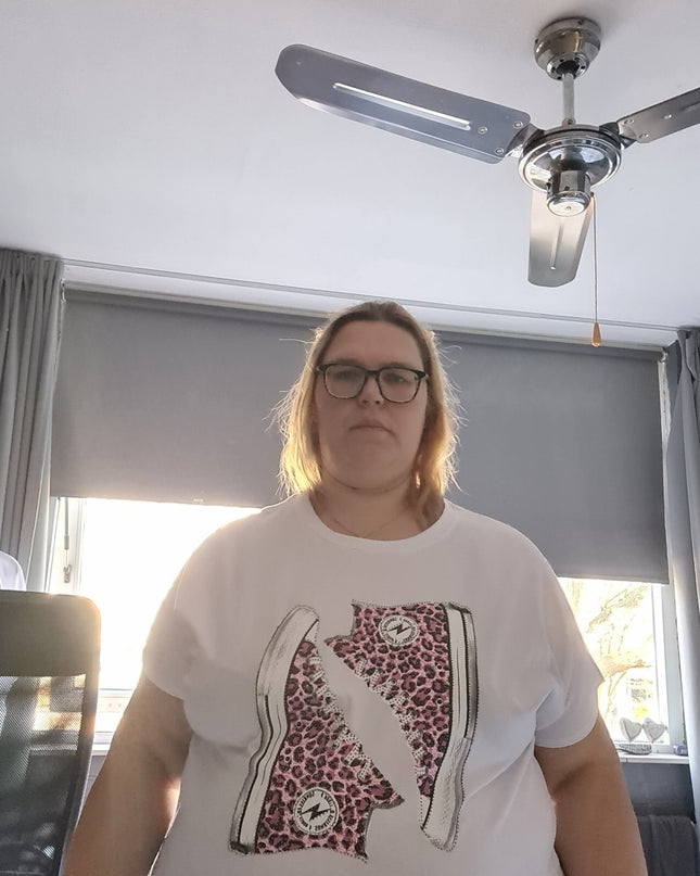 T-shirt panter schoenen