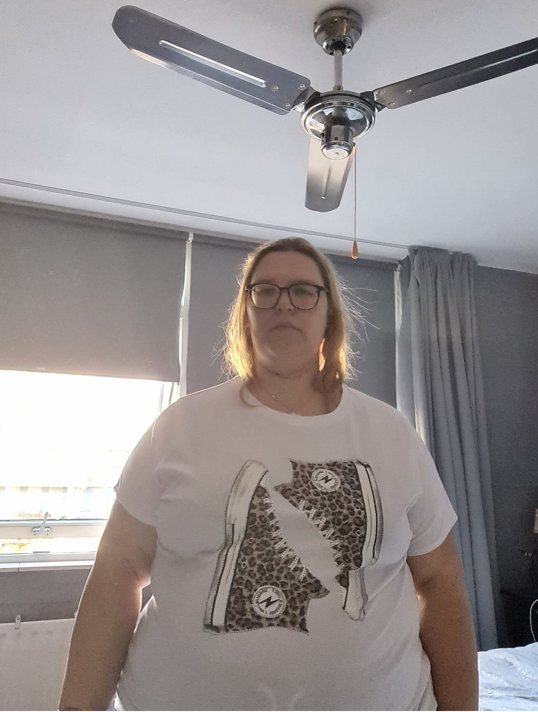 T-shirt panter schoenen